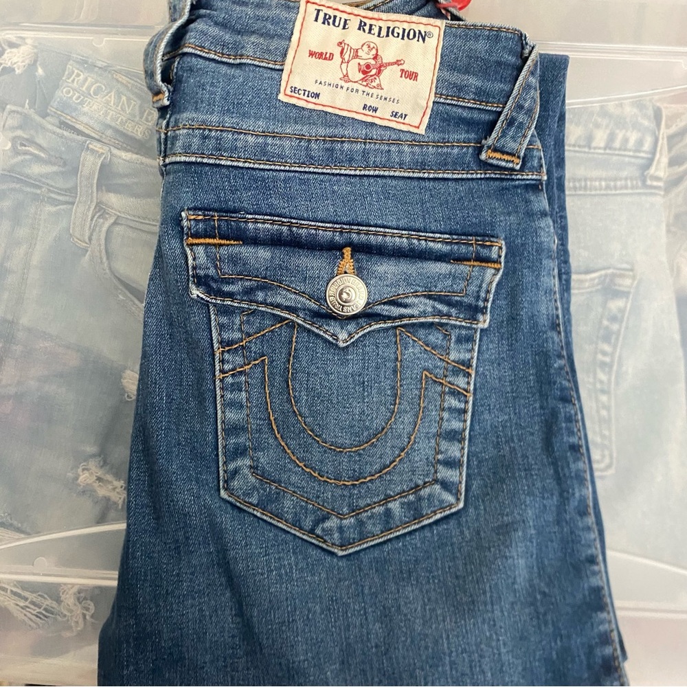 True Religion Blue Classic Denim Jeans